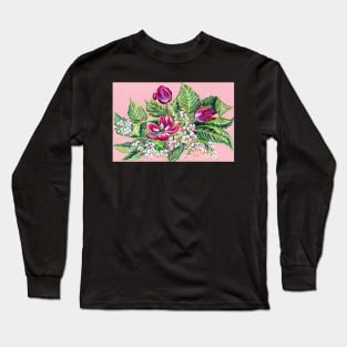 Tulips and aesculus Long Sleeve T-Shirt